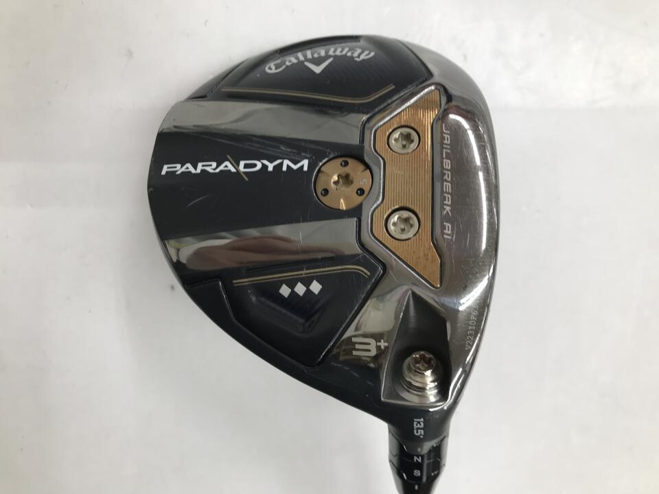 【中古】キャロウェイ PARADYM ◆◆◆ フェアウェイウッド 3+W 13.5&deg; Sフレックス 42.75インチ ヘッドカバーあり TENSEI 50 forCallaway リシャフト品 Cランク 右利き用 Callaway ゴルフクラブ パラダイム｜ゴルフ ドゥ 中古クラブ店 20,132円