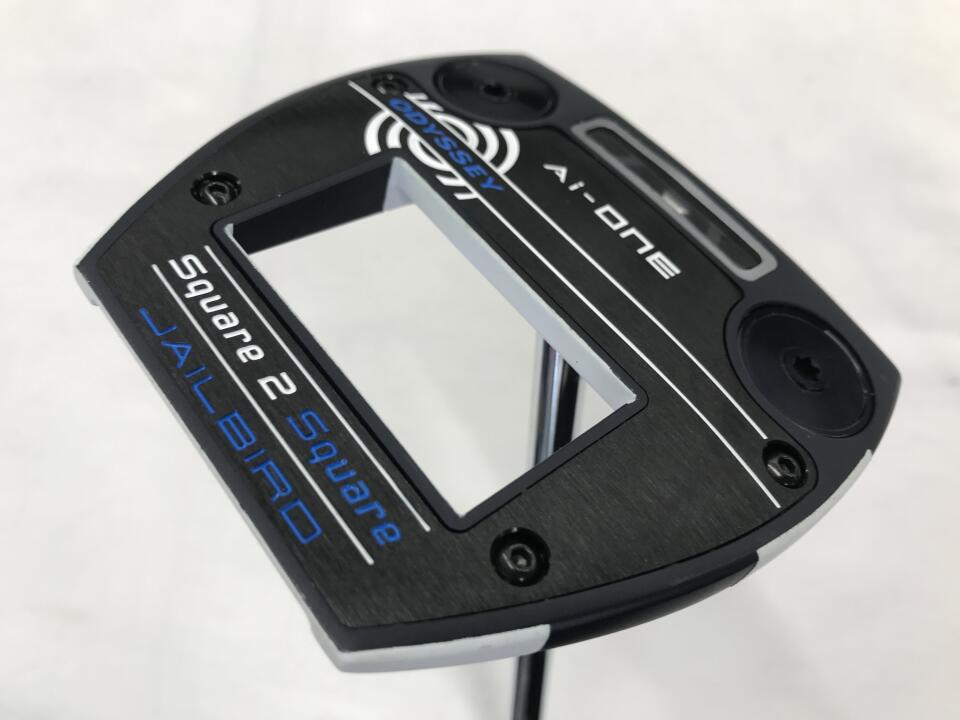 【中古】オデッセイ Ai-ONE Square 2 Square JAILBIRD BROOM パター 33.0インチ ヘッドカバーあり オリジナルスチール Cランク 右利き用 ODYSSEY ゴルフクラブ ゴルフドゥ ゴルフ用品 GOLF DO 中古ゴルフクラ画像