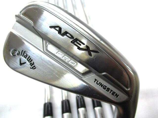 【中古】キャロウェイ APEX PRO 2021 アイアンセット S200フレックス 38.0インチ ダイナミックゴールド HT Cランク 右利き用 Callaway ゴルフクラブ エイペックスプロ2021 ゴルフドゥ ゴルフ用品 GOLF DO