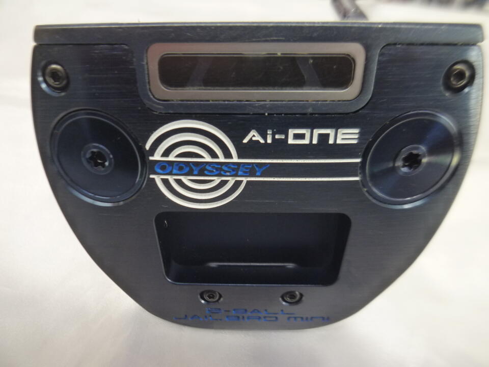 【中古】オデッセイ Ai-ONE 2-BALL JAILBIRD MINI パター 33.5インチ ヘッドカバーあり オリジナルスチール Cランク 右利き用 ODYSSEY ゴルフクラブ ゴルフドゥ ゴルフ用品 GOLF DO 中古ゴルフクラブ|ゴルフ ドゥ 中古クラブ店