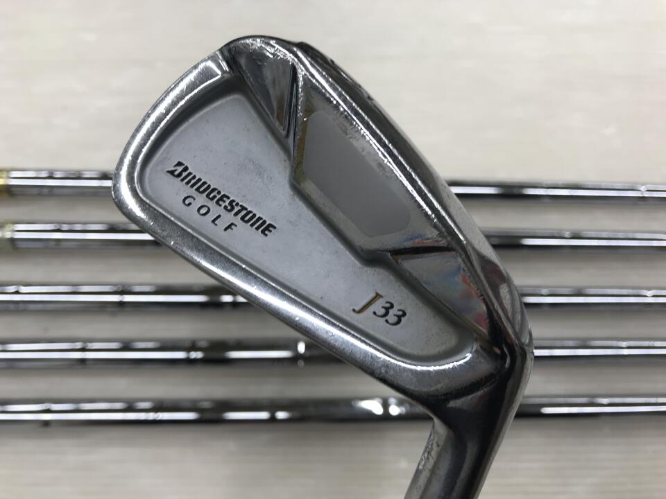【中古】【訳あり】ブリヂストン J33B フォージド ブレード アイアンセット S300フレックス 38.0インチ ダイナミックゴールド Dランク 右利き用 BRIDGESTONE ゴルフクラブ ゴルフドゥ ゴルフ用品 G｜ゴルフ ドゥ 中古クラブ店