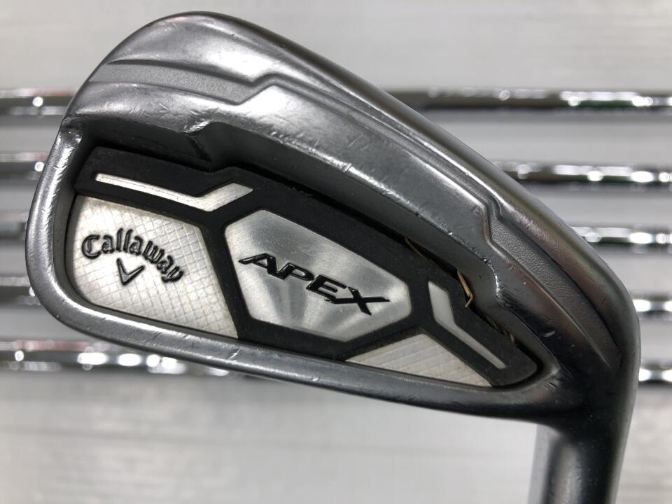 【中古】キャロウェイ APEX 2016 アイアンセット 24° Sフレックス 38.0インチ NSプロ950GH Cランク 右利き用 Callaway ゴルフクラブ エイペックス2016 ゴルフドゥ ゴルフ用品 GOLF DO 中古ゴルフクラブ
