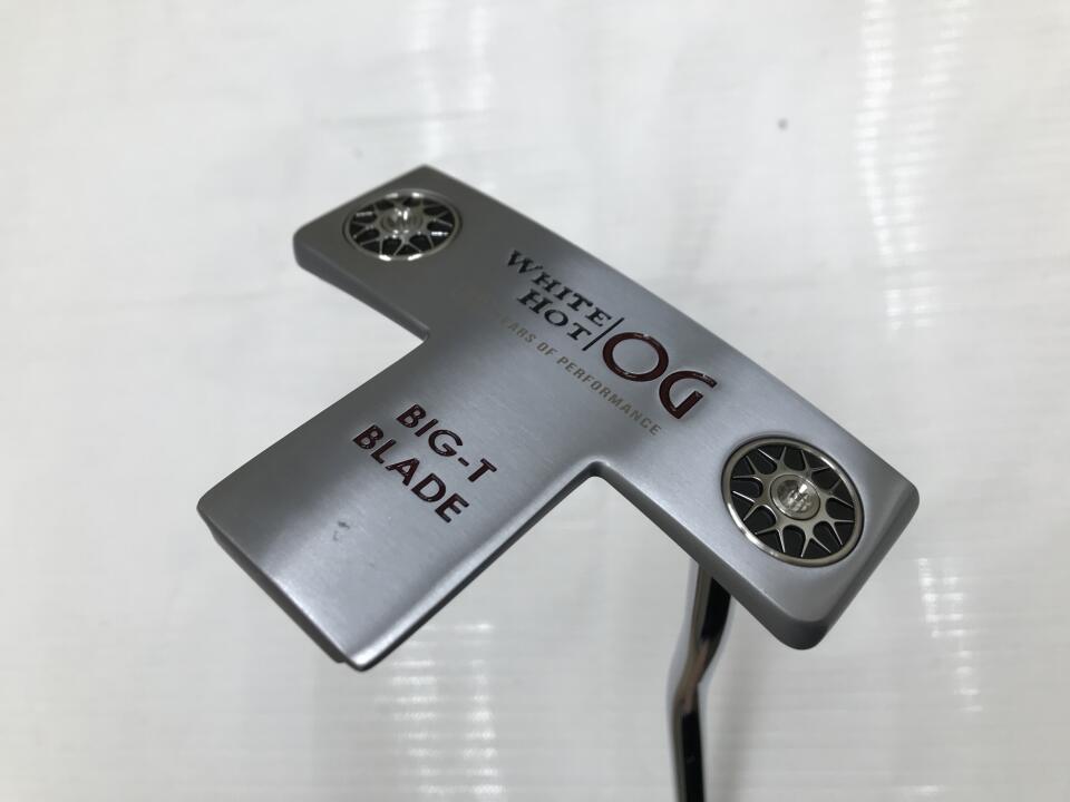 【中古】オデッセイ ホワイト ホット OG BIG T BLADE パター 34.0インチ オリジナルスチール Bランク 右利き用 ODYSSEY ゴルフクラブ ゴルフドゥ ゴルフ用品 GOLF DO 中古ゴルフクラブ