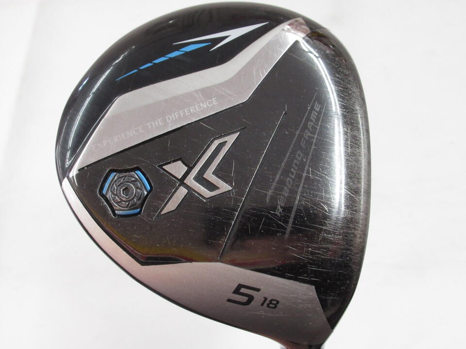 【中古】ダンロップ XXIO X-eks- 2024 フェアウェイウッド 5W 18° SRフレックス 42.5インチ Miyazaki AX-3挿し戻し リシャフト品 Dランク 右利き用 DUNLOP ゴルフクラブ ゼクシオエックス2024 ゴルフドゥ