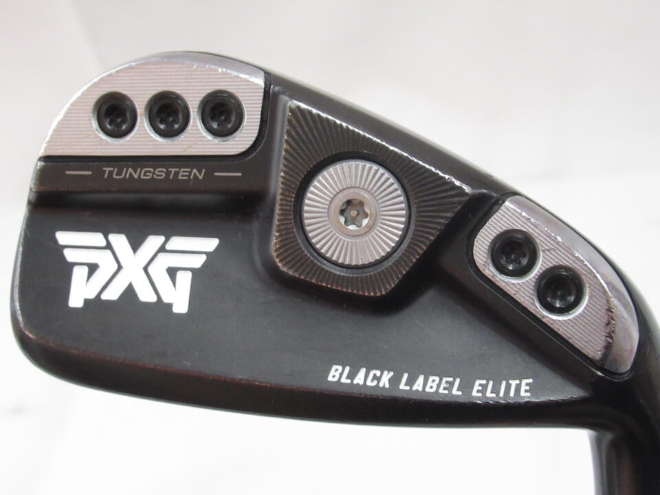 【中古】パーソンズエクストリームゴルフ 0311P GEN5 エクストリームダーク アイアンセット Rフレックス 37.25インチ TRAVIL IRON75 リシャフト品 Dランク 右利き用 PXG ゴルフクラブ ゴルフドゥ ゴ