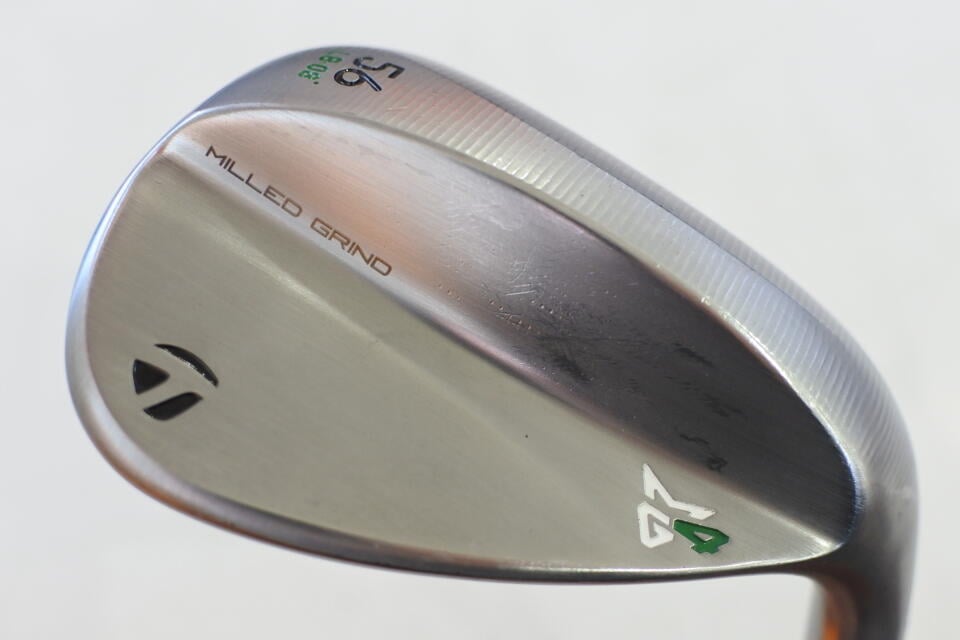 【中古】テーラーメイド MILLED GRIND 4 クローム ウェッジ 56° S200フレックス 35.0インチ ダイナミックゴールド EX ツアー イシュー Cランク 右利き用 Taylormade ゴルフクラブ ミルドグラインド4 ゴ