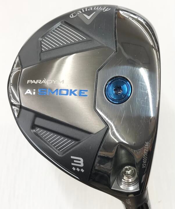 【中古】キャロウェイ PARADYM Ai SMOKE ◆◆◆ フェアウェイウッド 3W 15&deg; Xフレックス 43.0インチ SPEEDER NXGREEN 60 リシャフト品 Cランク 右利き用 Callaway ゴルフクラブ パラダイムAiスモーク トリプ｜ゴルフ ドゥ 中古クラブ店