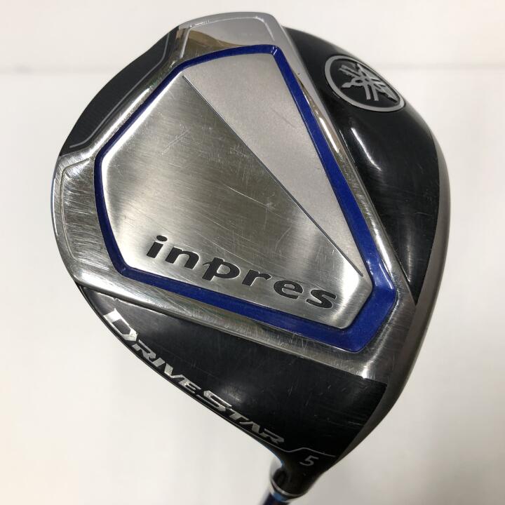 【中古】ヤマハ inpres DRIVESTAR フェアウェイウッド 5W 17° Rフレックス 43.25インチ ヘッドカバーあり SPEEDER NX for YAMAHA M423f Dランク 右利き用 YAMAHA ゴルフクラブ インプレスドライブスター ゴル
