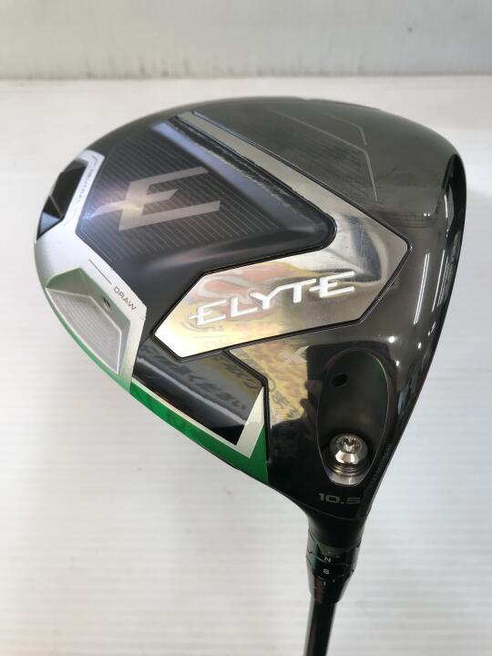 【中古】キャロウェイ ELYTE X ドライバー Sフレックス 45.5インチ ヘッドカバーあり VENTUS GREEN 5 for Callaway Cランク 右利き用 Callaway ゴルフクラブ エリートエックス ゴルフドゥ ゴルフ用品 GOLF DO