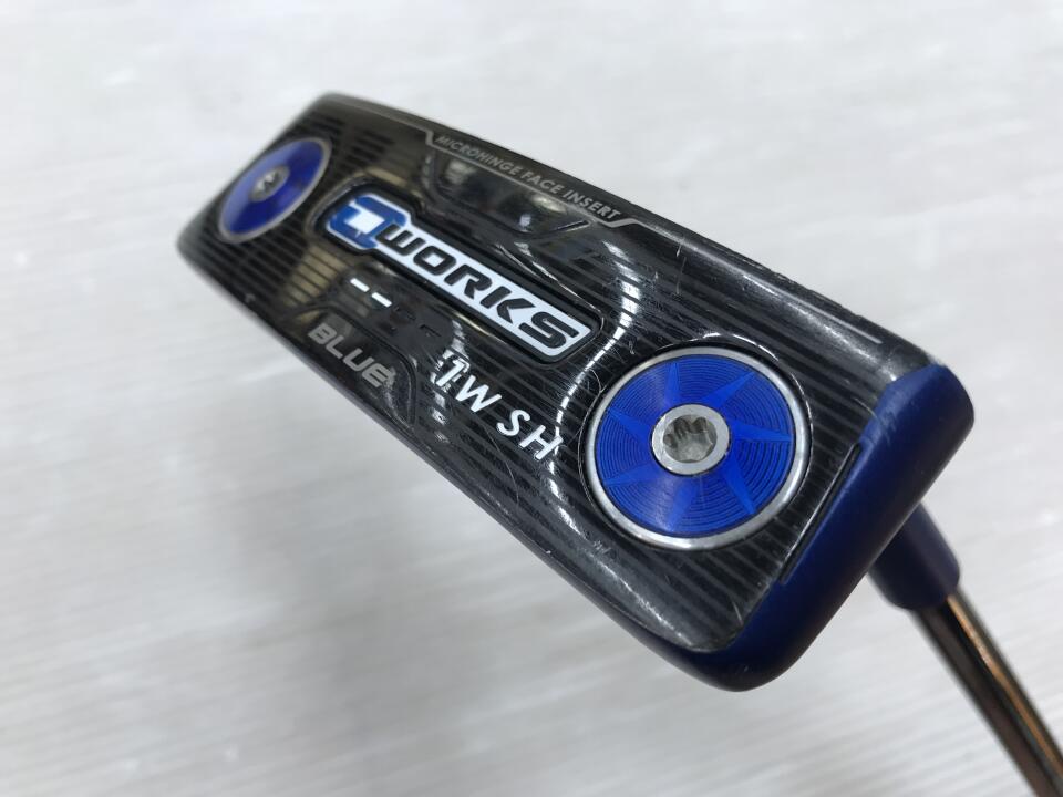 【中古】オデッセイ O-WORKS BLUE #1W SH パター 34.0インチ ヘッドカバーあり オリジナルスチール Cランク 右利き用 ODYSSEY ゴルフクラブ ゴルフドゥ ゴルフ用品 GOLF DO 中古ゴルフクラブ