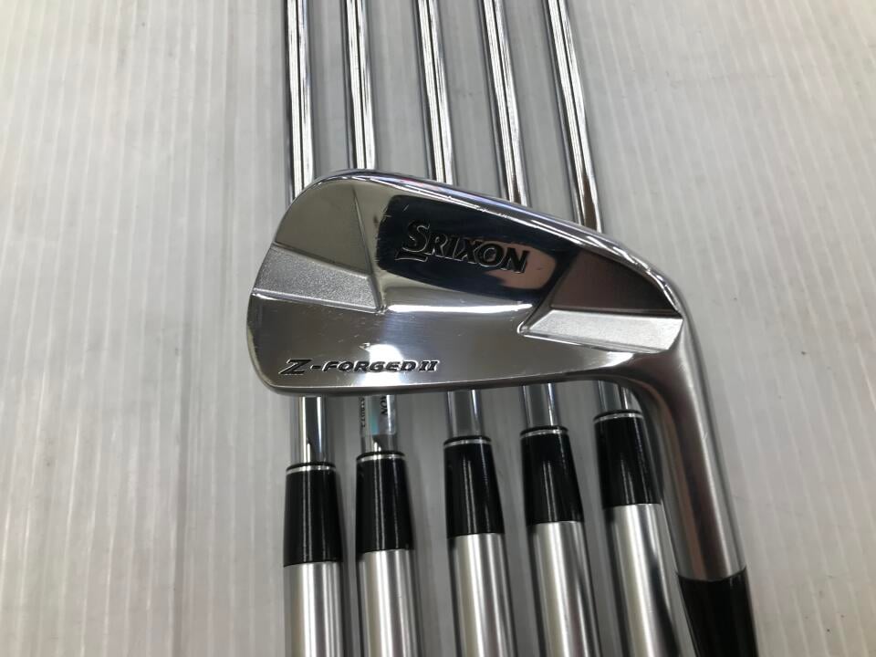 【中古】ダンロップ SRIXON Z-FORGED 2 アイアンセット S200フレックス 37.75インチ ダイナミックゴールド D.S.T.(NEWデザイン) Cランク 右利き用 DUNLOP ゴルフクラブ スリクソンZフォージド2 ゴルフド