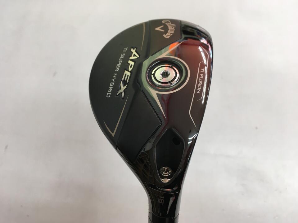 【中古】キャロウェイ APEX Ti SUPER HYBRID ユーティリティ 18° Sフレックス 40.75インチ ヘッドカバーあり VENTUS SILVER 6 for Callaway Bランク 右利き用 Callaway ゴルフクラブ エイペックスTiスーパーハイ