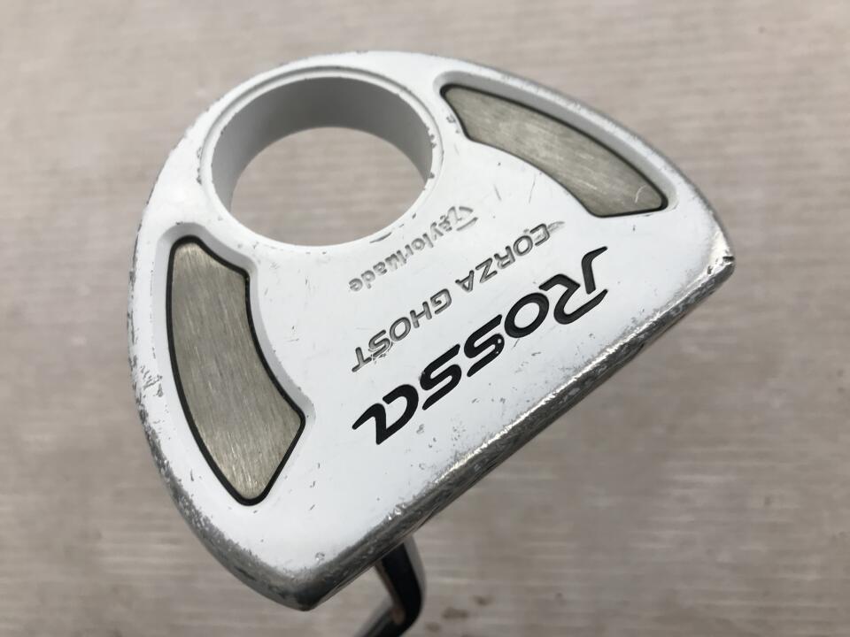【中古】テーラーメイド ROSSA GHOST (CORZA GHOST AGSＩ+) パター 34.0インチ オリジナルスチール Dランク 右利き用 Taylormade ゴルフクラブ ゴルフドゥ ゴルフ用品 GOLF DO 中古ゴルフクラブ