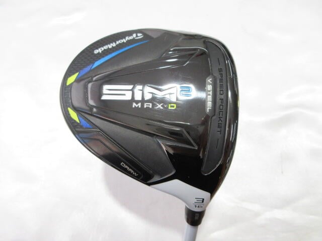 【中古】テーラーメイド SIM2 MAX-D US フェアウェイウッド 3W 16° Sフレックス 43.25インチ ヘッドカバーあり Air Speeder 45 Cランク 右利き用 Taylormade ゴルフクラブ シム2マックスD ゴルフドゥ ゴル