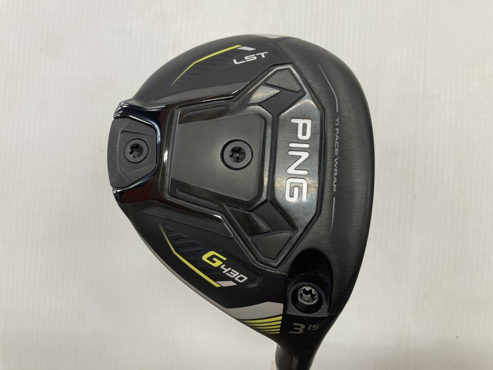 【中古】【訳あり】ピン G430 LST フェアウェイウッド 3W 15° Sフレックス 42.75インチ ツアーAD　TP-6 リシャフト品 Dランク 右利き用 PING ゴルフクラブ ゴルフドゥ ゴルフ用品 GOLF DO 中古ゴルフク