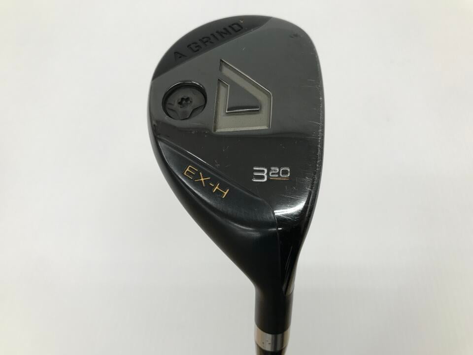 【中古】Aデザインゴルフ A GRIND+ EX-H ユーティリティ 20° Xフレックス 40.25インチ ヘッドカバーあり TR HYBRID 95 リシャフト品 Cランク 右利き用 A DESIGN GOLF ゴルフクラブ ゴルフドゥ ゴルフ用品 G