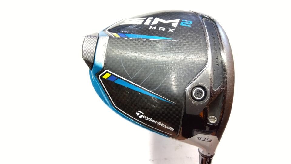 【中古】テーラーメイド SIM2 MAX ドライバー 10.5° SRフレックス 45.75インチ ヘッドカバーあり TENSEI BLUE TM50(SIM2) Dランク 右利き用 Taylormade ゴルフクラブ シム2マックス ゴルフドゥ ゴルフ用品 GO