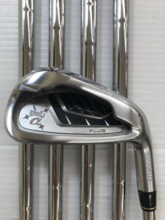 【中古】ロマロ Ray α PLUS アイアンセット Sフレックス 38.75インチ NSﾌﾟﾛ950GH リシャフト品 Cランク 右利き用 RomaRo ゴルフクラブ ゴルフドゥ ゴルフ用品 GOLF DO 中古ゴルフクラブ