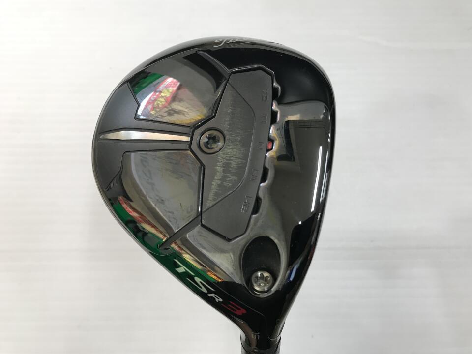 【中古】タイトリスト TSR3 フェアウェイウッド 3W 15° Sフレックス 43.0インチ ヘッドカバーあり ディアマナ DF60 リシャフト品 Cランク 右利き用 Titleist ゴルフクラブ ゴルフドゥ ゴルフ用品 GOL
