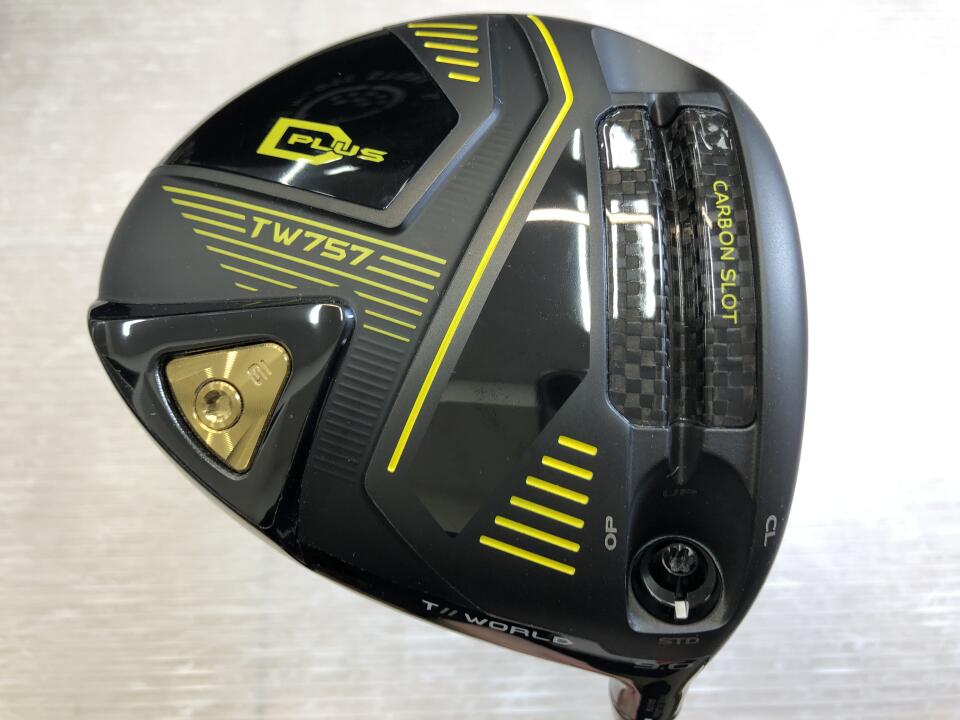 【中古】ホンマゴルフ TOUR WORLD TW757 D PLUS ドライバー 9.0° Sフレックス 45.5インチ ヘッドカバーあり VIZARD MA-5 Cランク 右利き用 ゴルフクラブ ツアーワールド ゴルフドゥ ゴルフ用品 GOLF DO 中