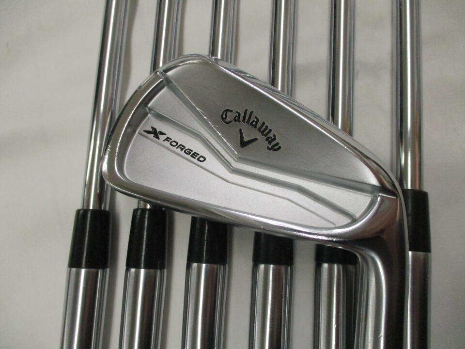 【中古】キャロウェイ X FORGED 2024 アイアンセット 26° S200フレックス 37.75インチ ダイナミックゴールド MID 115 Cランク 右利き用 Callaway ゴルフクラブ エックスフォージド2024 ゴルフドゥ ゴルフ