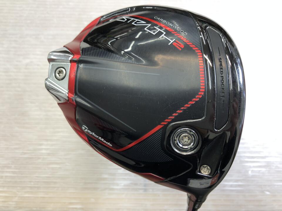 【中古】テーラーメイド STEALTH2 ドライバー 10.5° Sフレックス 45.75インチ TENSEI BLUE TM50(SIM2　純正シャフト) リシャフト品 Cランク 右利き用 Taylormade ゴルフクラブ ステルス2 ゴルフドゥ ゴルフ