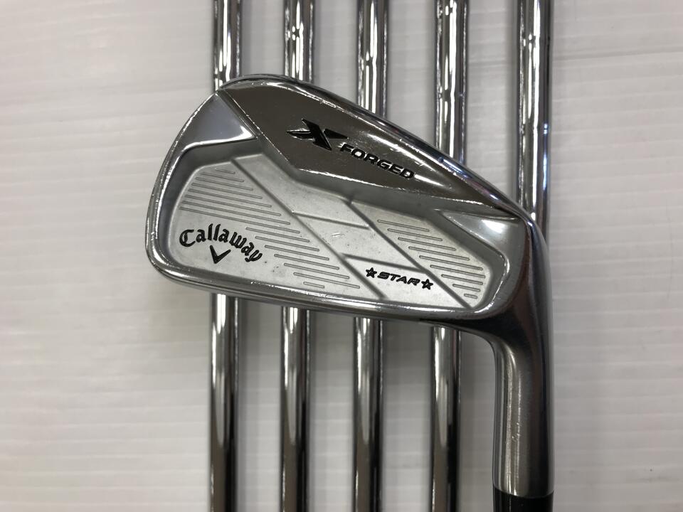 【中古】【訳あり】キャロウェイ X FORGED STAR アイアンセット Sフレックス 38.0インチ NSプロ950GH neo Dランク 右利き用 Callaway ゴルフクラブ エックスフォージドスター ゴルフドゥ ゴルフ用品 GOL