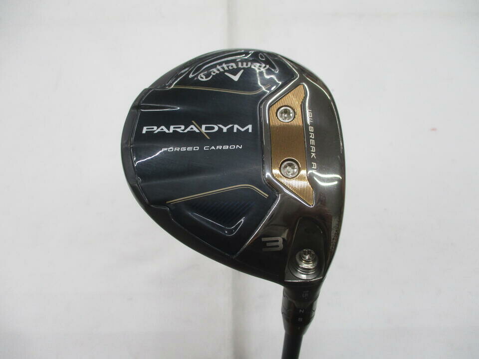 【中古】キャロウェイ PARADYM フェアウェイウッド 3W 15° SRフレックス 43.0インチ ヘッドカバーあり VENTUS TR 5 for Callaway Cランク 右利き用 Callaway ゴルフクラブ パラダイム ゴルフドゥ ゴルフ用