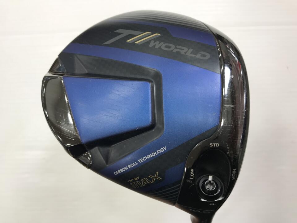 【中古】ホンマゴルフ TOUR WORLD TW767 MAX ドライバー 10.5° Rフレックス 45.5インチ VIZARD EZ-C Cランク 右利き用 ゴルフクラブ ツアーワールド ゴルフドゥ ゴルフ用品 GOLF DO 中古ゴルフクラブ