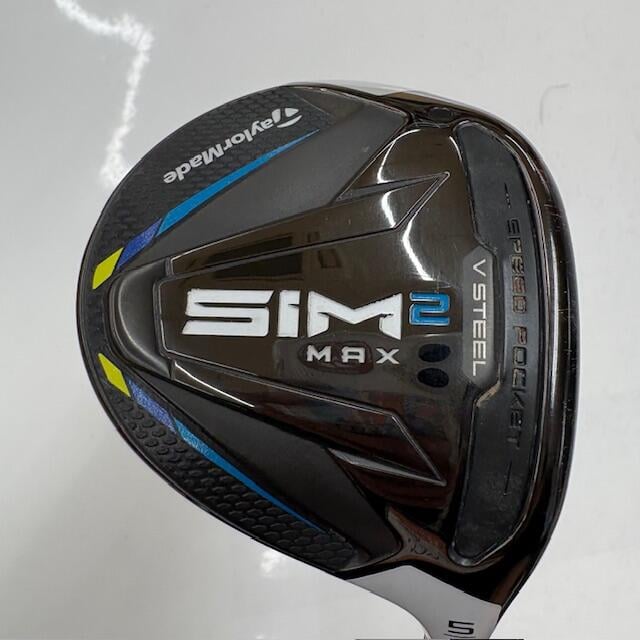 【中古】テーラーメイド SIM2 MAX フェアウェイウッド 5W 18° Sフレックス 42.25インチ TENSEI BLUE TM50(SIM2) Cランク 右利き用 Taylormade ゴルフクラブ シム2マックス ゴルフドゥ ゴルフ用品 GOLF DO 中古