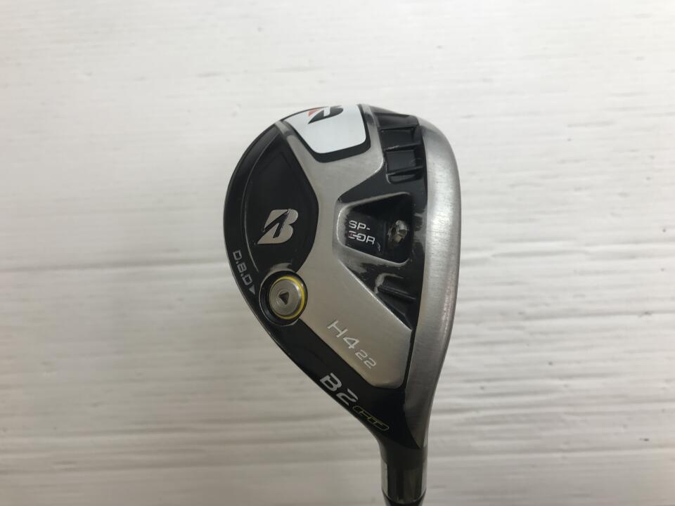 【中古】ブリヂストン B2HT HY ユーティリティ 22° Sフレックス 39.75インチ ヘッドカバーあり RAUNE h65 リシャフト品 Dランク 右利き用 BRIDGESTONE ゴルフクラブ ゴルフドゥ ゴルフ用品 GOLF DO 中古
