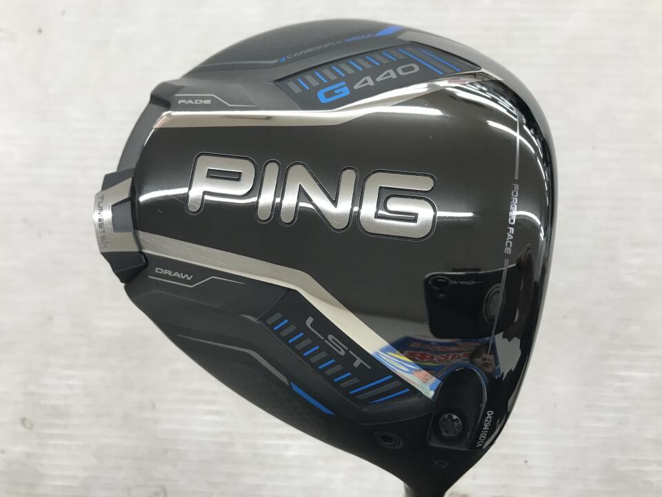 【中古】ピン G440 LST ドライバー 9° Sフレックス 45.25インチ ヘッドカバーあり TOUR 2.0 BLACK 65 Bランク 右利き用 PING ゴルフクラブ ゴルフドゥ ゴルフ用品 GOLF DO 中古ゴルフクラブ