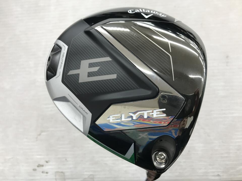 【中古】キャロウェイ ELYTE X ドライバー 10.5&deg; Sフレックス 45.75インチ ヘッドカバーあり SPEEDER NX blue60 リシャフト品 Bランク 右利き用 Callaway ゴルフクラブ エリートエックス ゴルフドゥ ゴル｜ゴルフ ドゥ 中古クラブ店