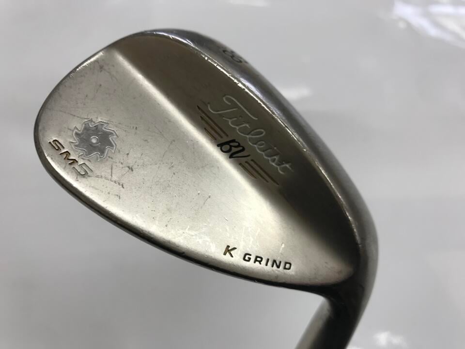 【中古】タイトリスト ボーケイ SM5 ゴールドニッケル ウェッジ 58° S200フレックス 35.25インチ ダイナミックゴールド Dランク 右利き用 Titleist ゴルフクラブ ゴルフドゥ ゴルフ用品 GOLF DO 中古
