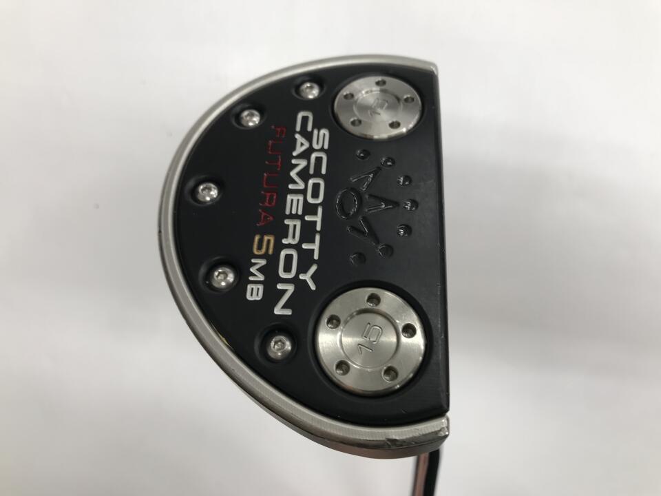 【中古】タイトリスト SC FUTURA 5MB パター 34.0インチ ヘッドカバーあり オリジナルスチール Dランク 右利き用 Titleist ゴルフクラブ スコッティキャメロン フューチュラ ゴルフドゥ ゴルフ用品