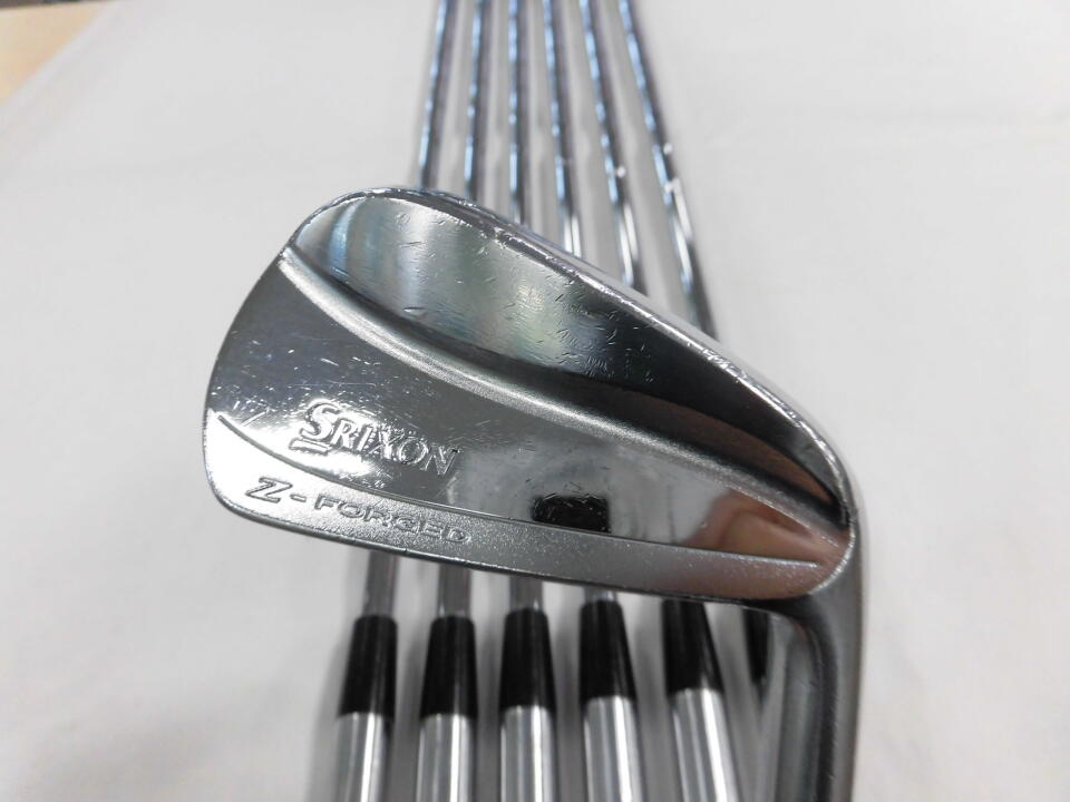 【中古】ダンロップ SRIXON Z-FORGED アイアンセット R300フレックス 38.0インチ GS95 リシャフト品 Dランク 右利き用 DUNLOP ゴルフクラブ スリクソンZフォージド ゴルフドゥ ゴルフ用品 GOLF DO 中古ゴ