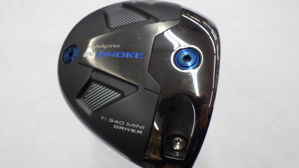 【中古】キャロウェイ PARADYM Ai SMOKE 340 MINI ドライバー 11.5° Sフレックス 43.25インチ ヘッドカバーあり ATTAS DAAAS 6 リシャフト品 Bランク 右利き用 Callaway ゴルフクラブ パラダイムAiスモー