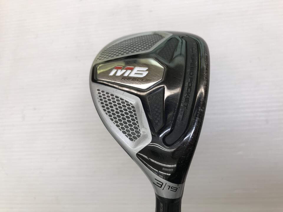 【中古】テーラーメイド M6 ユーティリティ 19° Sフレックス 39.75インチ ヘッドカバーあり REAX85 JP Cランク 右利き用 Taylormade ゴルフクラブ ゴルフドゥ ゴルフ用品 GOLF DO 中古ゴルフクラブ