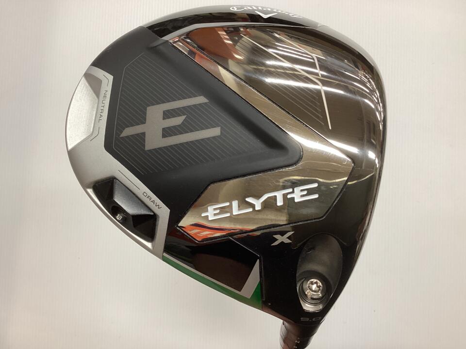 【中古】キャロウェイ ELYTE X ドライバー 9° Rフレックス 45.75インチ ヘッドカバーあり SPEEDER NXGREEN 40 リシャフト品 Bランク 右利き用 Callaway ゴルフクラブ エリートエックス ゴルフドゥ ゴル