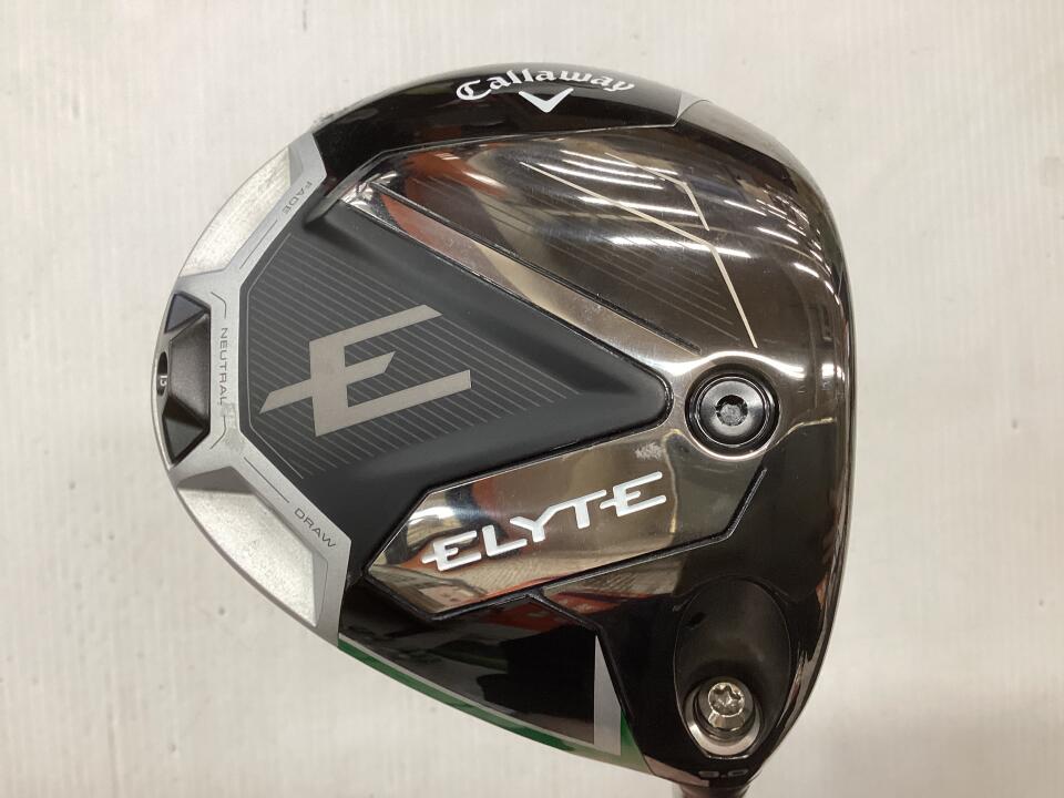 【中古】キャロウェイ ELYTE ドライバー 9° Sフレックス 46.0インチ ヘッドカバーあり TENSEI PROORANGE 50 リシャフト品 Bランク 右利き用 Callaway ゴルフクラブ エリート ゴルフドゥ ゴルフ用品 GOLF D