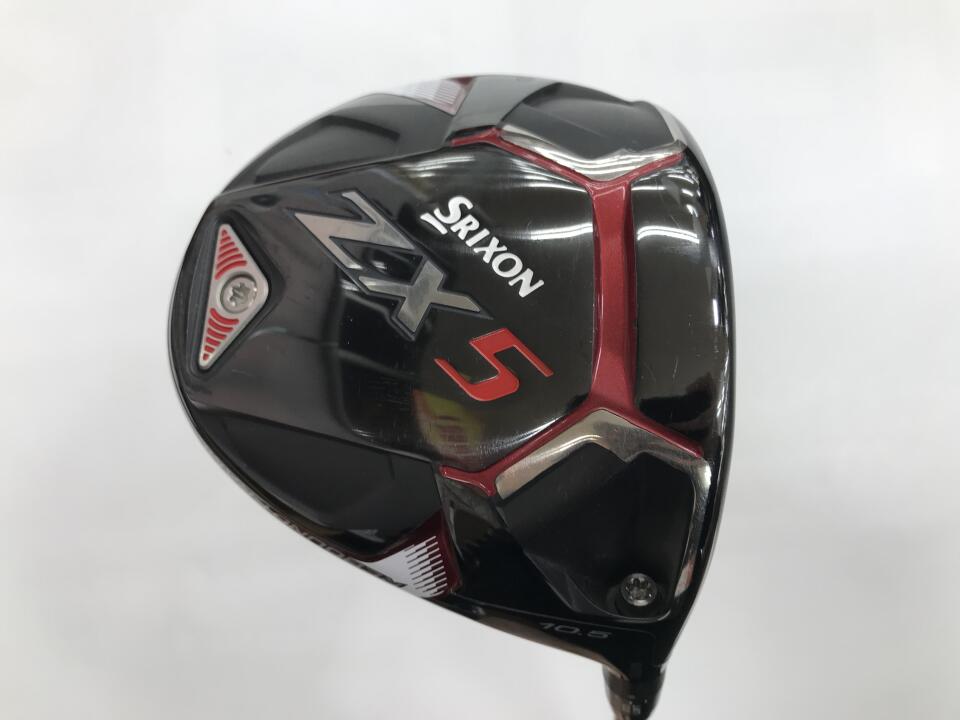【中古】ダンロップ SRIXON ZX5 ドライバー 10.5° Sフレックス 45.5インチ ヘッドカバーあり MIYAZAKIMIZU 5 リシャフト品 Dランク 右利き用 DUNLOP ゴルフクラブ スリクソンZX5 ゴルフドゥ ゴルフ用品 GO