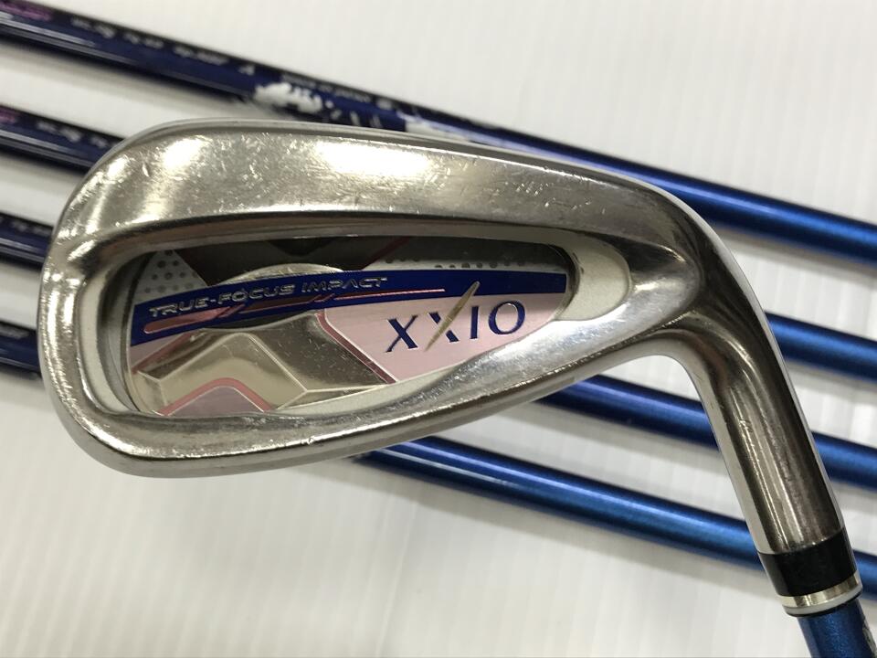 【中古】【レディースモデル】ダンロップ XXIO 10 レディス ブルー アイアンセット Aフレックス 36.25インチ MP1000L ブルー Dランク 右利き用 DUNLOP ゴルフクラブ ゼクシオ10 ゴルフドゥ ゴルフ用