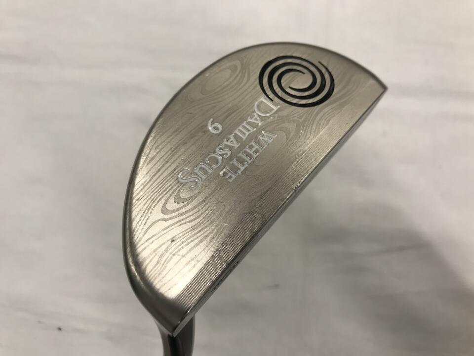 【中古】オデッセイ ホワイト・ダマスカス #9 パター 33.5インチ オリジナルスチール Cランク 右利き用 ODYSSEY ゴルフクラブ ゴルフドゥ ゴルフ用品 GOLF DO 中古ゴルフクラブ