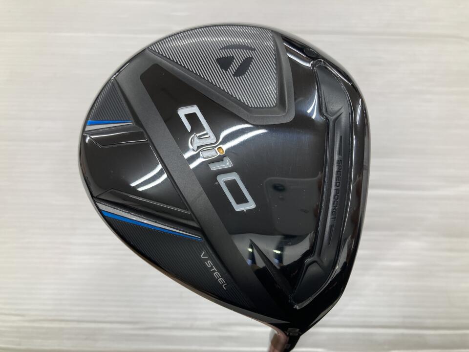 【中古】テーラーメイド Qi10 フェアウェイウッド 3W 15° Sフレックス 43.25インチ ヘッドカバーあり VENTUS BLUE 6 リシャフト品 Cランク 右利き用 Taylormade ゴルフクラブ ゴルフドゥ ゴルフ用品 GOLF