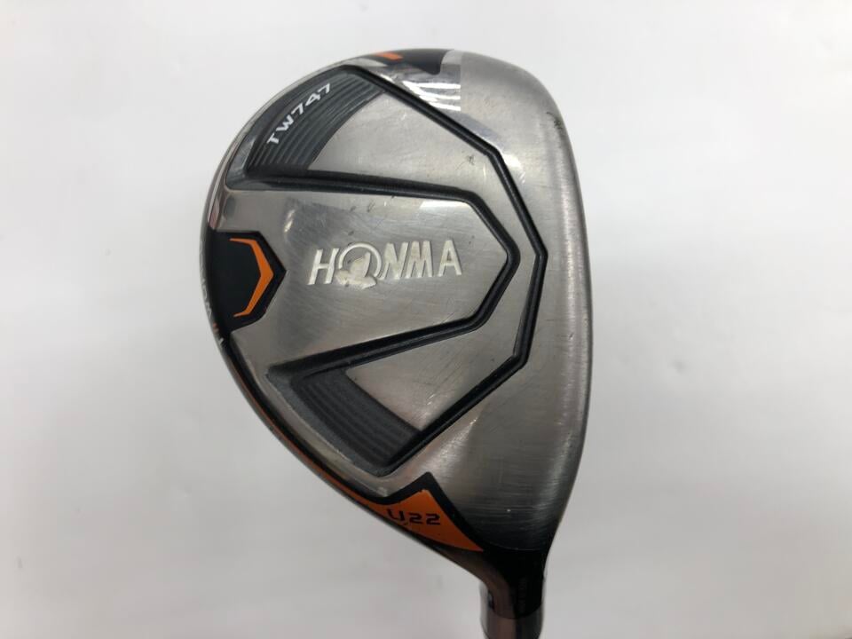 【中古】【訳あり】ホンマゴルフ TOUR WORLD TW747 ユーティリティ 22° 39.5インチ VIZARD UT-H 7 Dランク 右利き用 ゴルフクラブ ツアーワールド ゴルフドゥ ゴルフ用品 GOLF DO 中古ゴルフクラブ