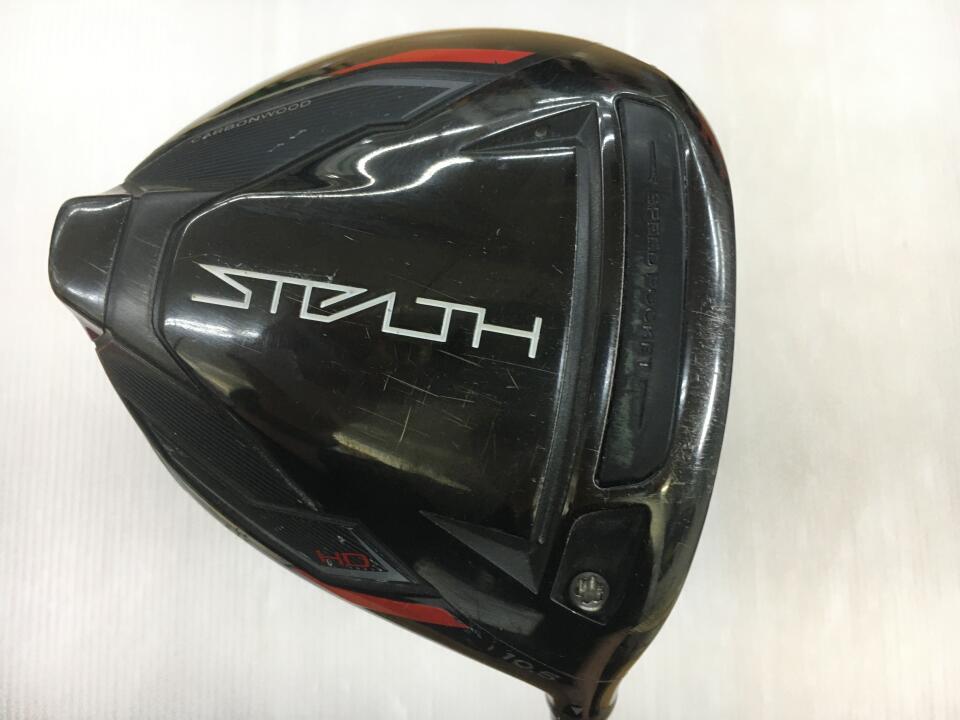 【中古】【訳あり】テーラーメイド STEALTH HD ドライバー 10.5° Sフレックス 45.75インチ ヘッドカバーあり TENSEI RED TM50 Dランク 右利き用 Taylormade ゴルフクラブ ステルスHD ゴルフドゥ ゴルフ用