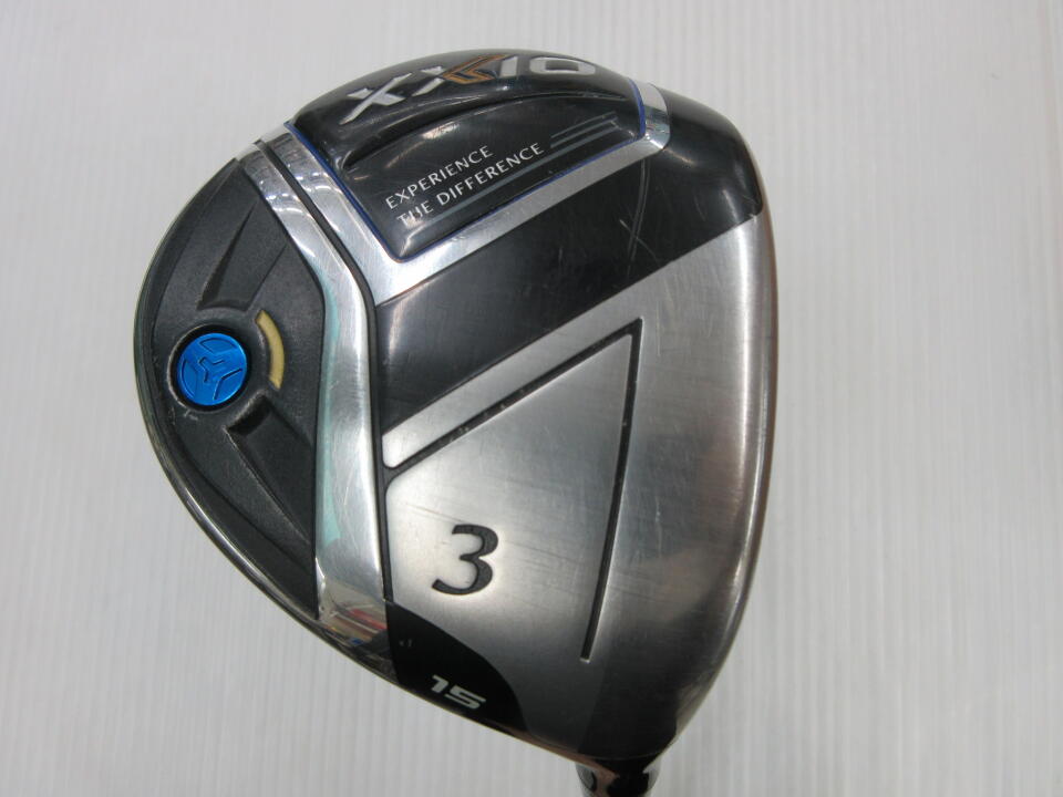 【中古】ダンロップ XXIO11 フェアウェイウッド 3W 15° Rフレックス 43.25インチ ヘッドカバーあり MP1100 ネイビー Dランク 右利き用 DUNLOP ゴルフクラブ ゼクシオイレブン ゴルフドゥ ゴルフ用品
