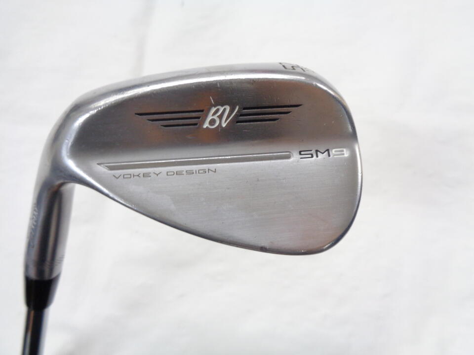 【中古】タイトリスト VOKEY SM9 ツアークローム ウェッジ 52° WEDGEフレックス 35.5インチ ダイナミックゴールド Dランク 左利き用 Titleist ゴルフクラブ ボーケイSM9 ゴルフドゥ ゴルフ用品 GOLF DO