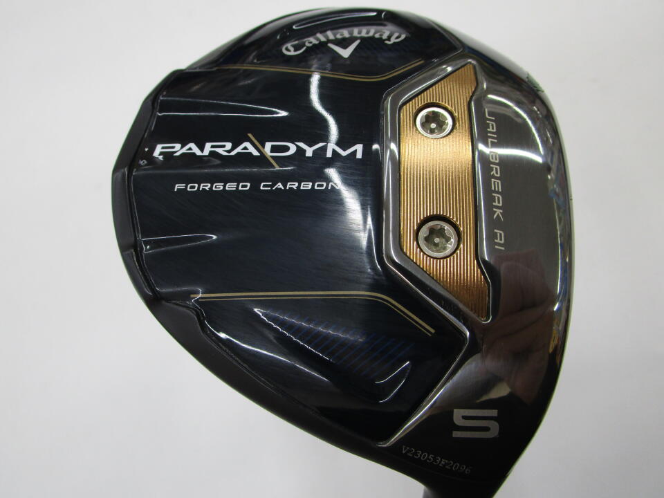 【中古】キャロウェイ PARADYM フェアウェイウッド 5W 18° SRフレックス 42.5インチ ヘッドカバーあり ツアーAD PT-6 リシャフト品 Cランク 右利き用 Callaway ゴルフクラブ パラダイム ゴルフドゥ ゴ