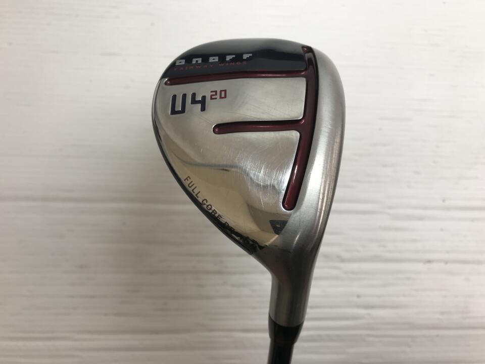 【中古】グローブライド ONOFF FAIRWAY WINGS AKA 2020 ユーティリティ 20° Rフレックス 40.0インチ SMOOTH KICK MP-520U Cランク 右利き用 GLOBERIDE ゴルフクラブ オノフ フェアウェイウィングス ゴルフドゥ